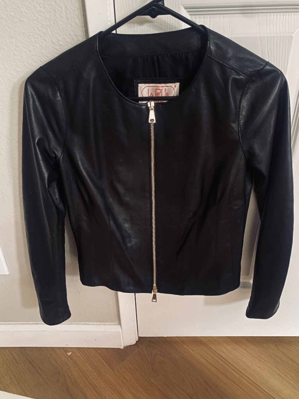 La Pelle Black leather jacket